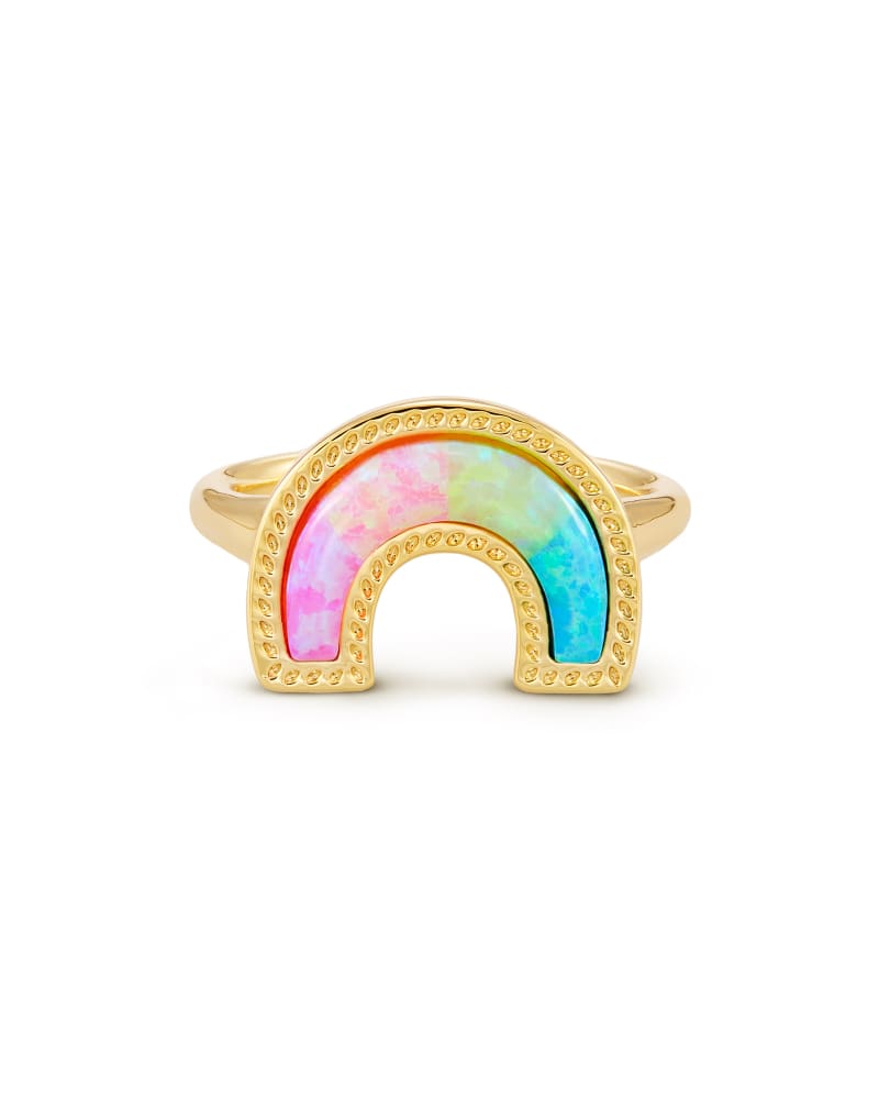 Rainbow Band Ring image number 0